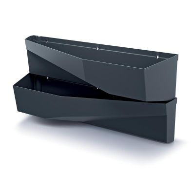 24. VERTICAL GARDEN FLOWER BED 4SET ANTHRACITE
