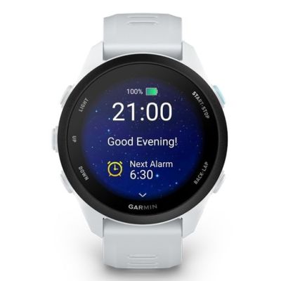 6. Garmin Forerunner 70 42.6 mm Whitestone