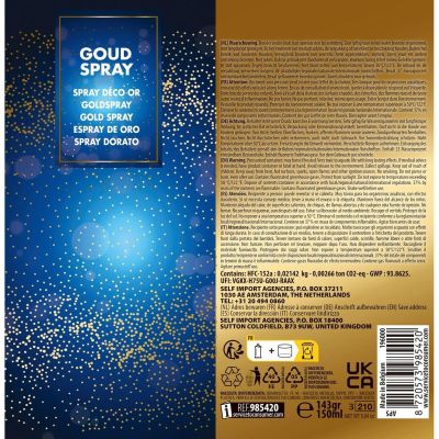 2. DECORATIVE VARNISH 150ML GOLD