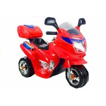 HC8051 Red Battery-Operated Motorcycle