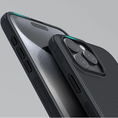 7. Nillkin Super Frosted Shield Pro Magnetic Case for iPhone 16 Pro - black