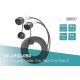 4. Digitus EV Charging Cable, Type2-Type2, Single Phase 230V, 32A, 7.4kW, 5m