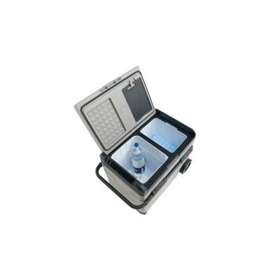 2. Outwell Arctic Frost 45 Travel Fridge 45.6L Electric Black, Gray