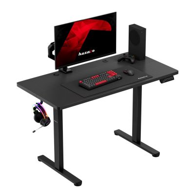 6. Huzaro Hero 8.1 Black Gaming Desk