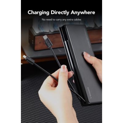 16. VEGER TC130 Power Bank Lithium-Ion (Li-Ion) 25000 mAh Black