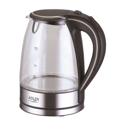 2. Adler AD 1225 electric kettle (2000W 1.7l; transparent)