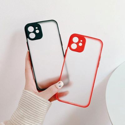 5. Milky Case silicone flexible translucent case for Samsung Galaxy S21 Ultra 5G red