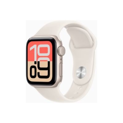3. Apple Watch SE (3rd generation) OLED 40 mm Digital 324 x 394 px Touchscreen Beige Wi-Fi GPS