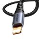 2. Joyroom Audio Transfer Series SY-A06 mini jack 3.5 mm / Lightning cable 1.2 m - black
