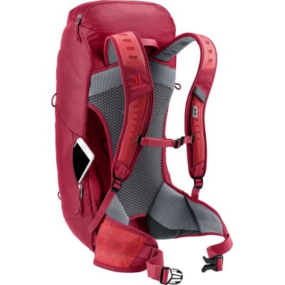 6. Deuter AC Lite 24 Hiking Backpack, Cherry/Masala