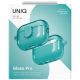 6. Uniq Glase Pro Case for AirPods Pro 3 Lock Case - Transparent Blue