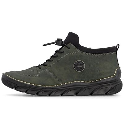 3. Women's ankle boots green Rieker 55071-54