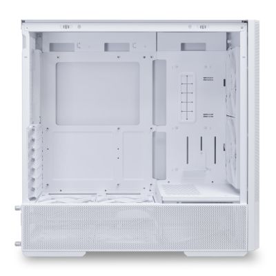 14. Lian Li LANCOOL 207 PC Case, Midi-Tower, ATX, Tempered Glass - White
