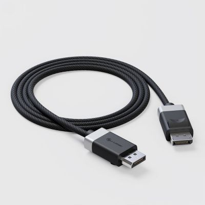 2. ALOGIC FUDP2-SGR DisplayPort Cable 2m Gray, Black