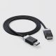 2. ALOGIC FUDP2-SGR DisplayPort Cable 2m Gray, Black