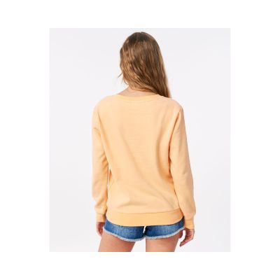 3. RIP CURL Re-Entry Crew Sweatshirt - Light Orange