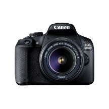 Canon EOS 2000D + EF-S 18-55mm f/3.5-5.6 III DSLR Kit 24.1 MP CMOS 6000 x 4000 px Black