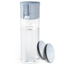 Brita Vital filter bottle pastel blue 2 discs