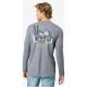 Men’s SUPER.NATURAL M APRES SKI LS Long-Sleeve Top Grey
