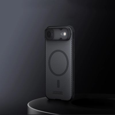 7. Nillkin CamShield Pro MagSafe Compatible Case for iPhone 17 Air - Transparent Black