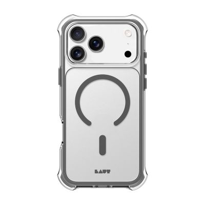 LAUT AERO PROTECT mobile phone case 17.5 cm (6.9") Gray, Transparent