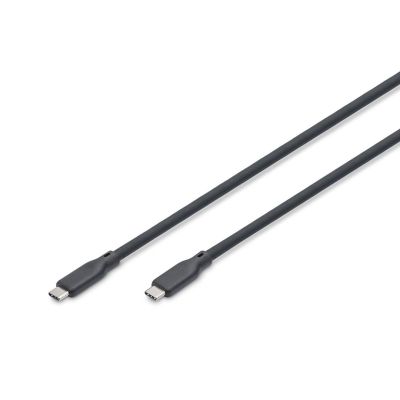 Digitus Silicone USB Cable, USB 5 Gb/s, 2 m, Black