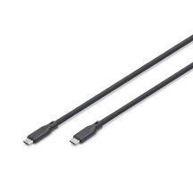 Digitus Silicone USB Cable, USB 5 Gb/s, 2 m, Black