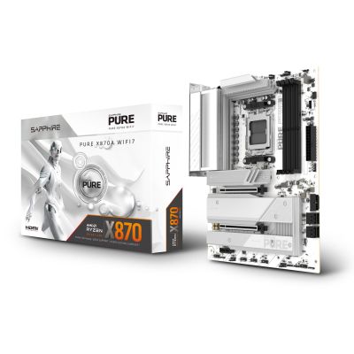 2. SAPPHIRE PURE X870A WIFI 7 motherboard