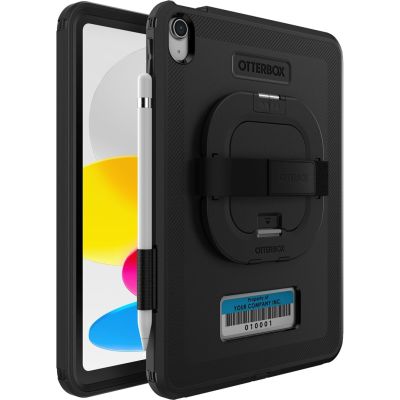 OtterBox Defender Kickstand with Handschlaufe iPad 11./10. Gen. Schwarz Pro Pack