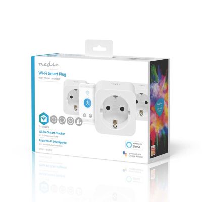 14. Nedis WIFIP121FWT3 Smart Plug 3680 W Home White