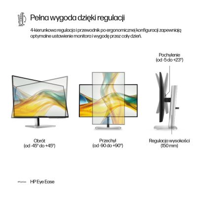 9. HP S5 PRO 527PQ 27 QHD (2560x1440) FHD IPS 350n 5ms DP HDMI USB-B HAS 3/3/0