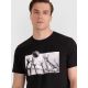 3. Men's regular t-shirt with volleyball print 4F 4FRAW25TTSHM3319-20S