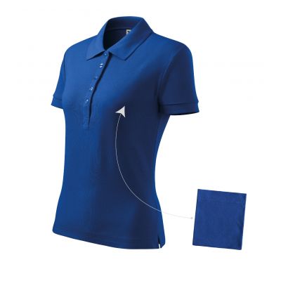 Malfini Cotton W MLI-21305 polo shirt cornflower blue