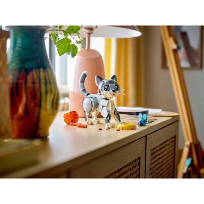 10. LEGO CREATOR 3in1 31163 Mischievous Cat