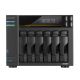 3. AS6806T NAS; Tower; 6x (3.5" SATA HDD/ 2.5" SSD); AMD Ryzen Embedded V3C14; 16G ECC DDR5 SODIMM (max. 64GB), 2x 10GbE, 2x 5GbE, 4x M.2 2280 NVMe PCIe 4.0, 2x USB4, 2x USB 3.2 Gen, 1x optional 10 GbE card