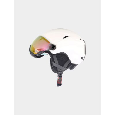 3. Unisex ski helmet with goggles 4F 4FWAW24AHELU090-11S