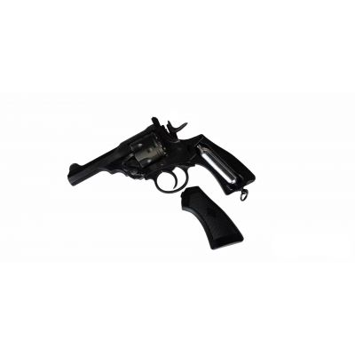 2. WEBLEY MKVI .455 Police revolver, cal. 5.5 mm, Diabolo, 6-shot cartridges, 4" barrel, CO2 Battlefield Ekp do17J