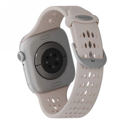 2. Decoded Silicone Ares O Band for Apple Watch 40/41/42 mm - Beige