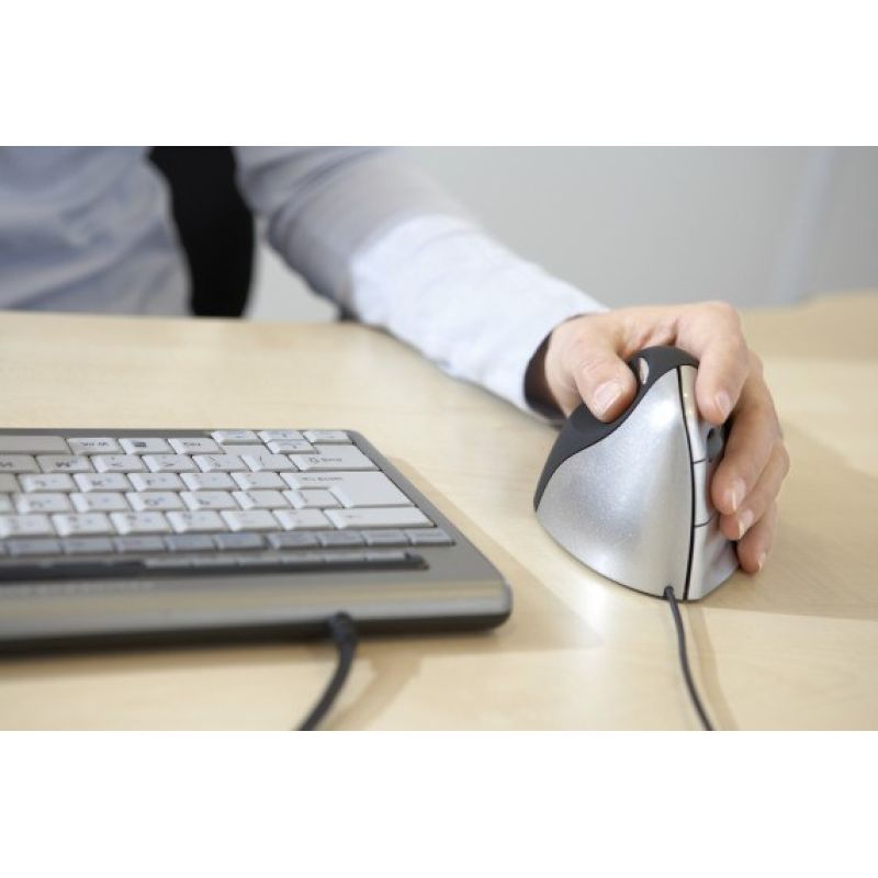 3. BakkerElkhuizen Evoluent4 left-handed mouse, 6 buttons