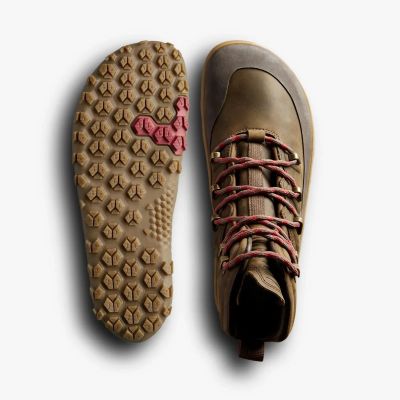 2. Vivobarefoot TRACKER LEATHER AT MENS Brown Shoes (30953302)