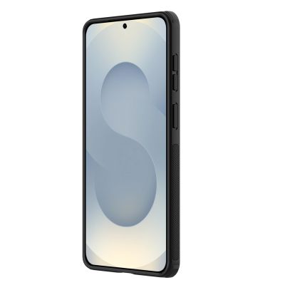 4. Nillkin Super Frosted Shield Pro Magnetic Case Compatible with MagSafe for Samsung Galaxy S26+ - Translucent Black