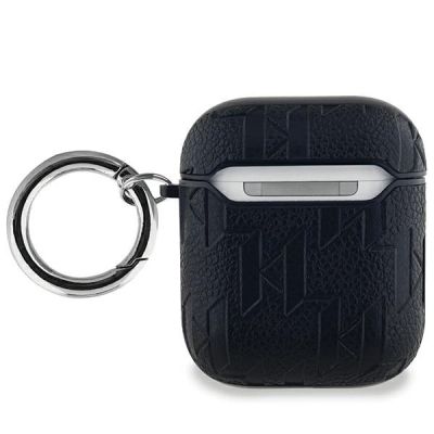 2. Karl Lagerfeld Monogram Karl Head case for AirPods 1 / 2 - black