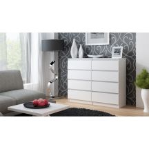 M8 MALWA CHEST OF DRAWERS 120CM WHITE