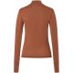 3. Women’s Long-Sleeve Mock-Neck Base Layer SUPER.NATURAL W Tundra 175 Turtleneck Flear, Brown