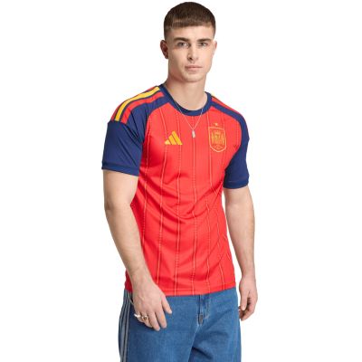 8. adidas Spain 26 Home Jersey red JN4390