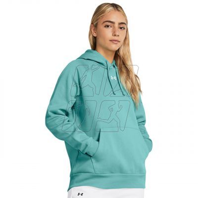 3. Under Armor Rival Flecce Hoodie W 1379500 482