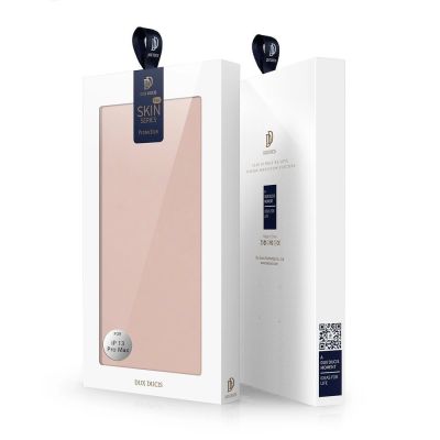 5. Dux Ducis Skin Pro Bookcase type case for iPhone 13 Pro Max pink