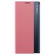 3. Sleep Case Bookcase Type Case with Smart Window for Xiaomi Redmi K40 Pro+ / K40 Pro / K40 / Poco F3 pink