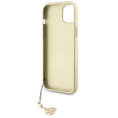 7. Guess 4G Charms Collection case for iPhone 15 Plus - gray