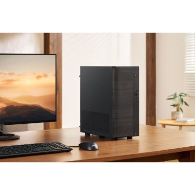 5. ASUS V700 Mini Tower VM701MG-OR7445039W Copilot+ PC AMD Ryzen AI 7 445 16 GB DDR5-SDRAM 512 GB SSD Windows 11 Home PC Black, Wood
